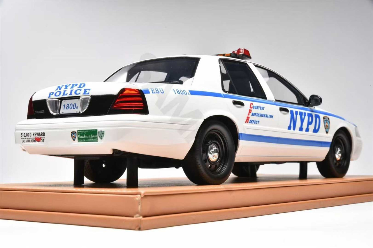 1/18 Vehicle Art Ford Crown Victoria NYPD CTTF (Citywide