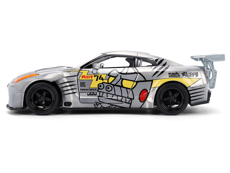 2009 Nissan GT-R (R35) Ben Sopra Brushed Metal with Black Top and