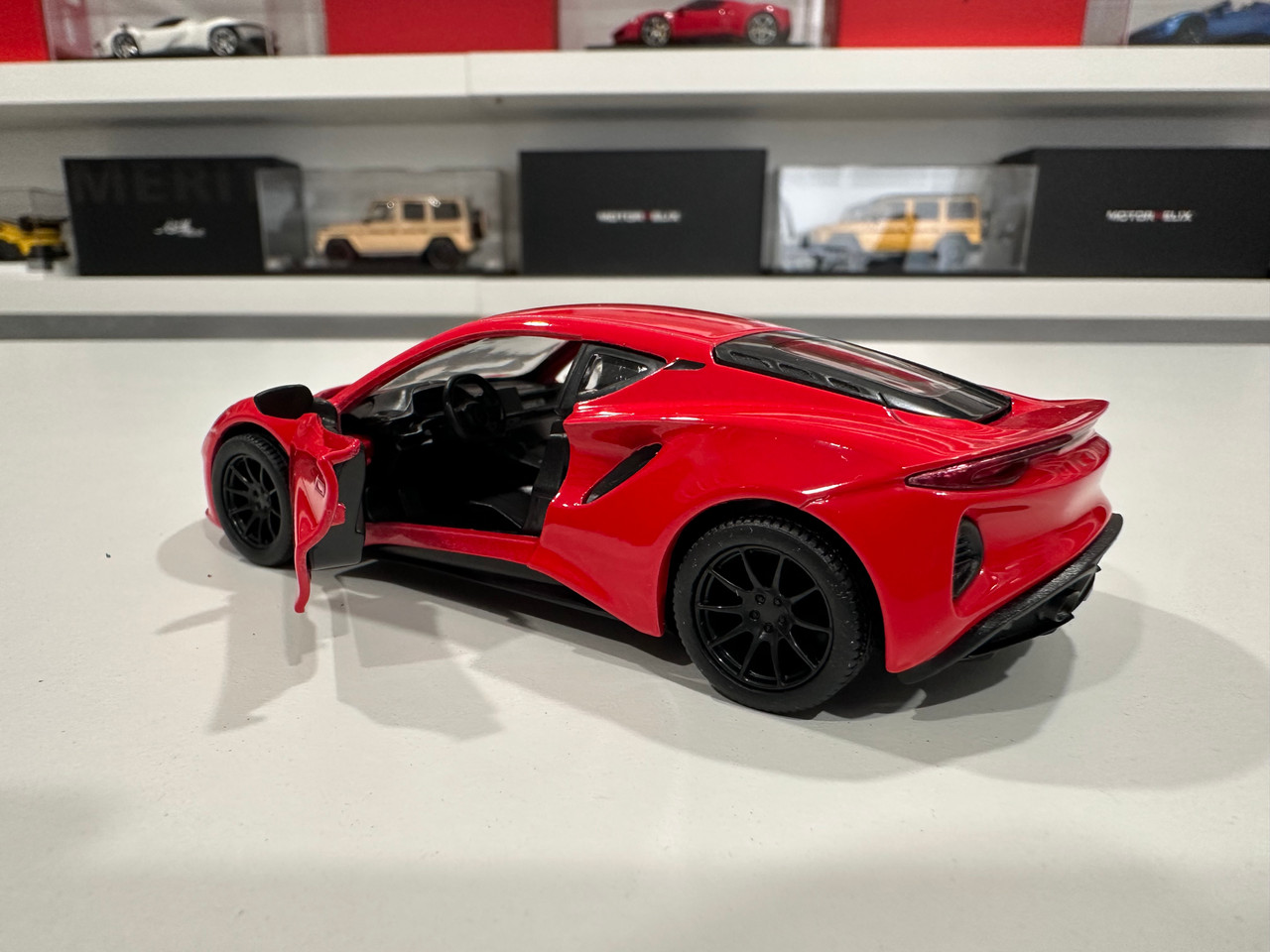 1/34 Kinsmart Lotus Emira (Red) Diecast Car Model - LIVECARMODEL.com