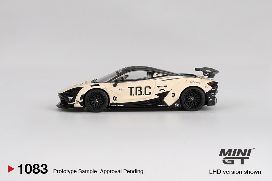 1/64 Mini GT McLaren 720S LB☆Works The Boring Concept Car Model