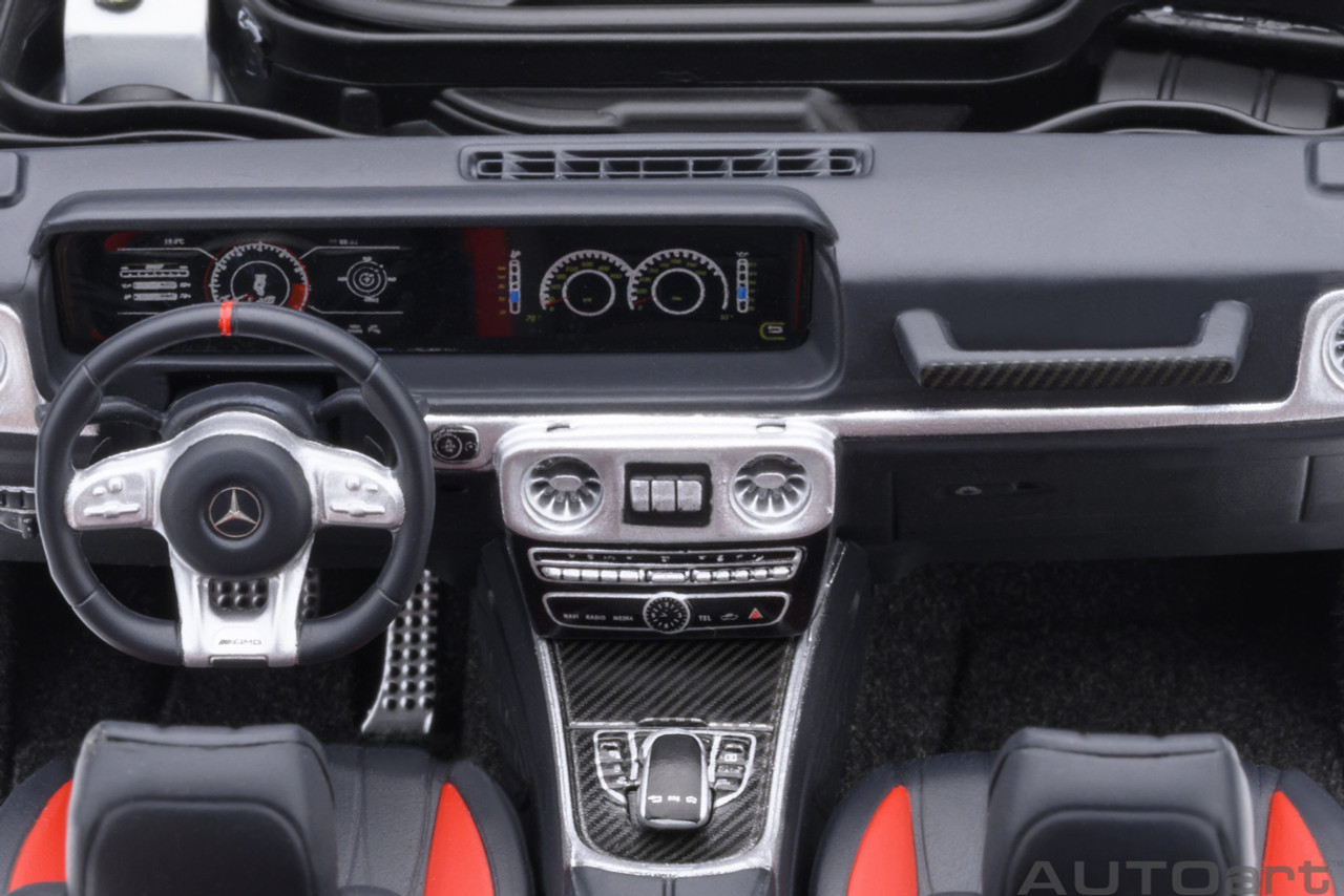 1/18 AUTOart Mercedes-AMG G63 (Designo Night Black Magno Matte Black) Car Model