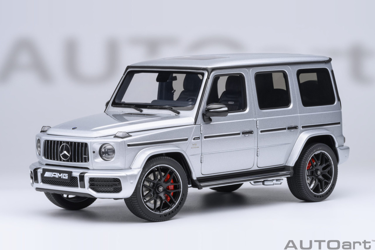 1/18 AUTOart Mercedes-AMG G63 (Iridium Silver Metallic) Car Model