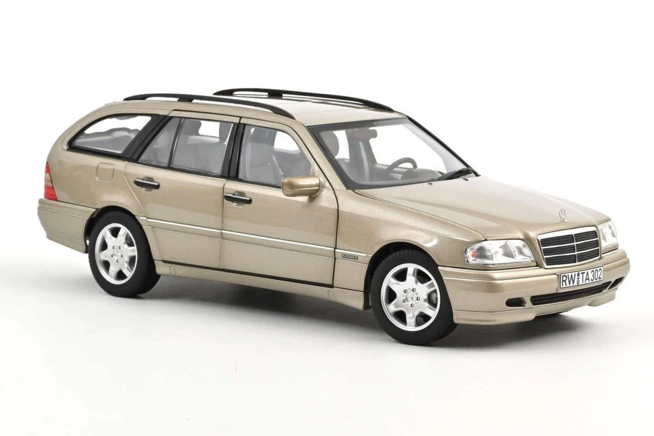 1/18 Norev 1997 Mercedes-Benz C-Class T-model (S202) (Smoke Silver) Diecast Car Model