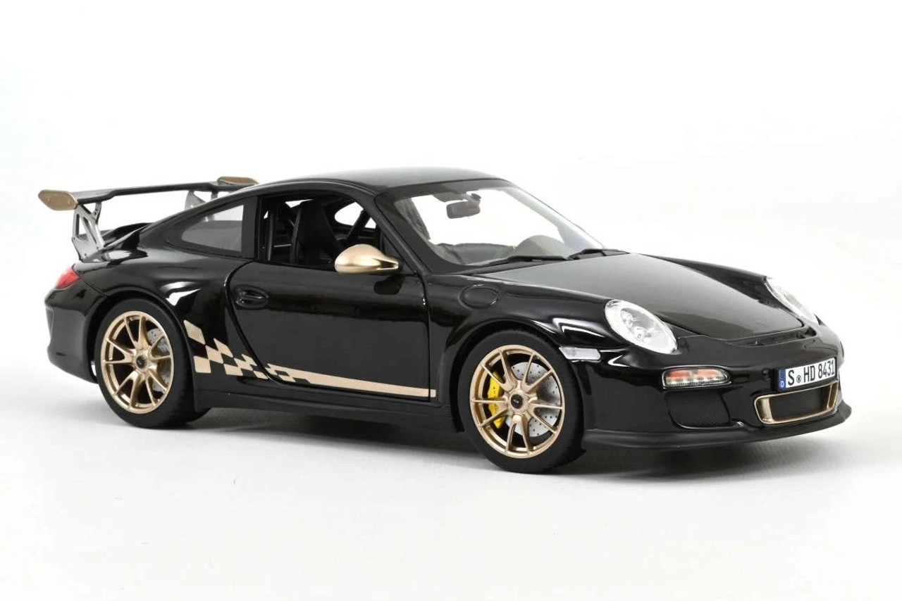 Porsche 911 GT3 RS 1/18 ブラック 2022 Porsche 911 GT3 Black Diecast Model Car | Maisto
