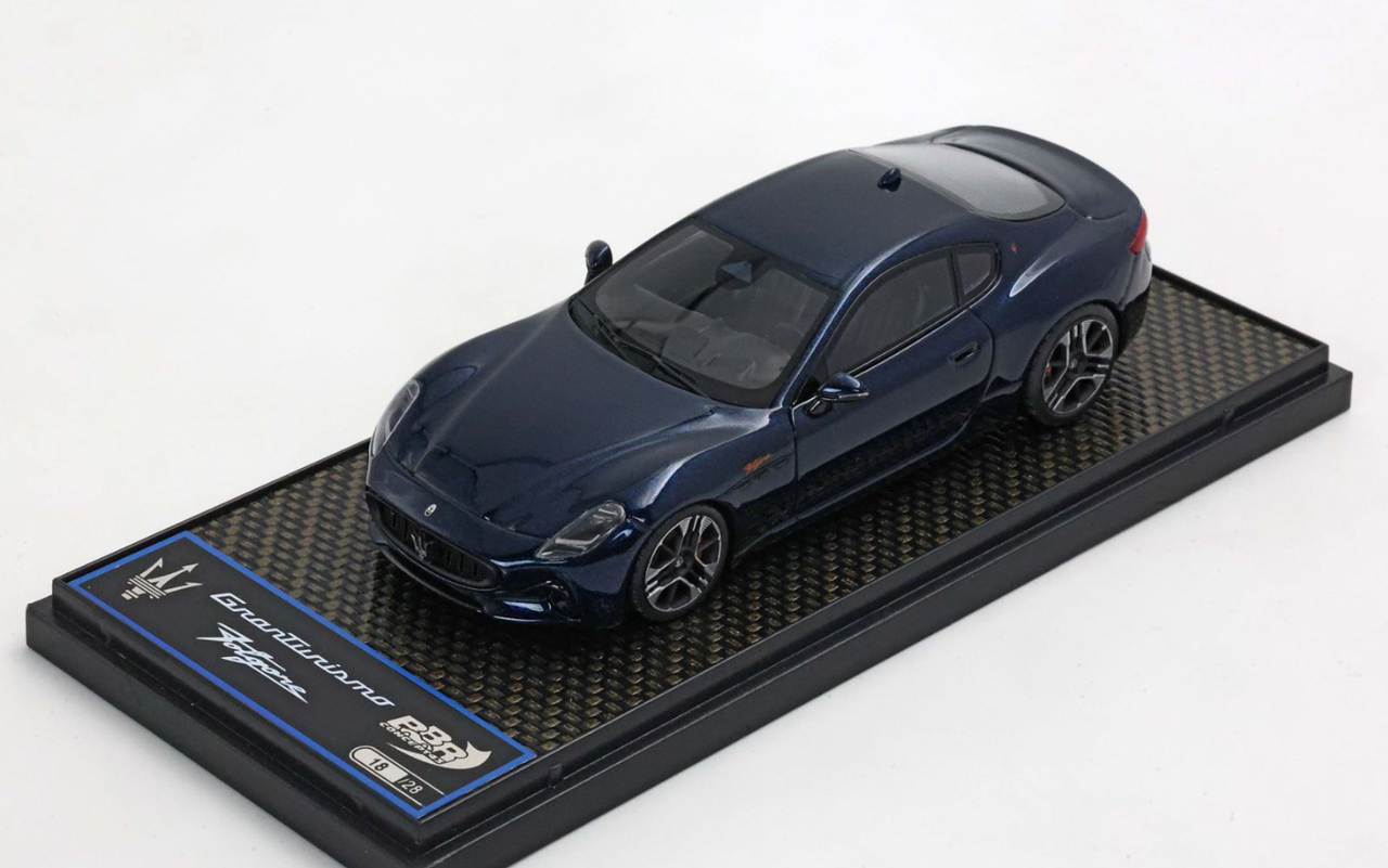1/43 BBR 2023 Maserati Granturismo Folgore (Noble Blue) Car Model Limited 24 Pieces