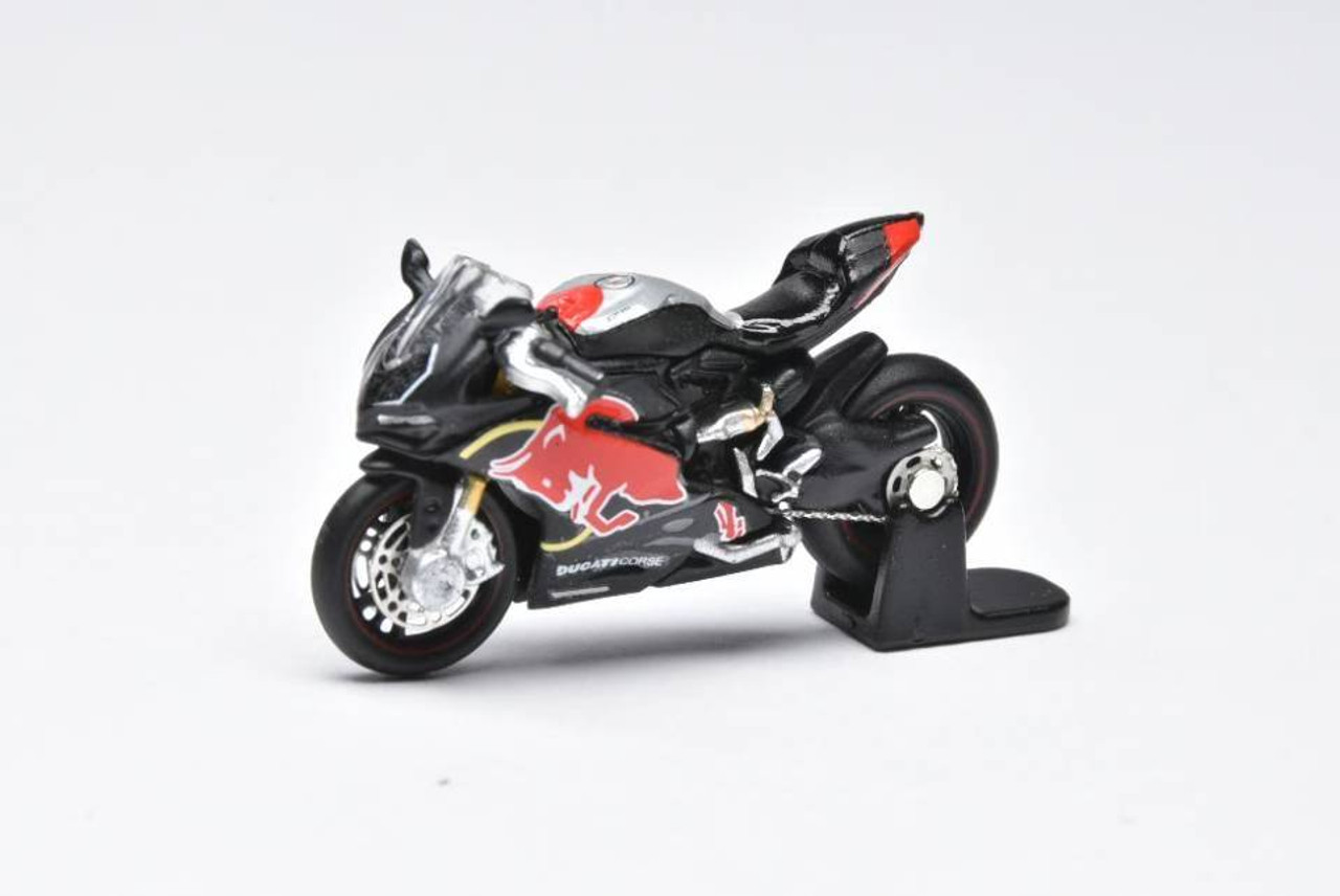 1/64 Mini Bike Ducati 1299 S Red Bull (Black) Diecast Model