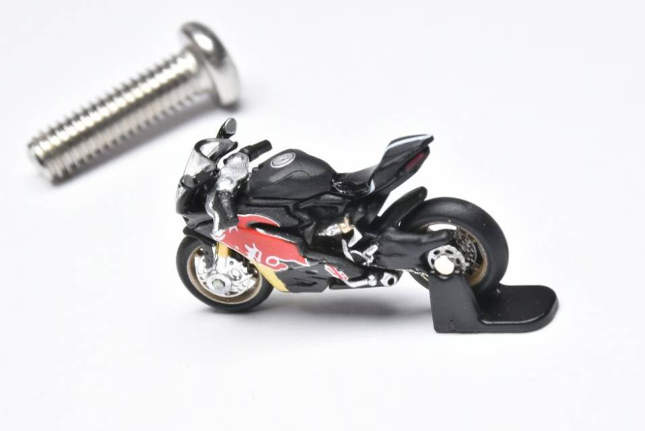 1/64 Mini Bike Ducati 1299 S Red Bull (Black & Yellow) Diecast Model