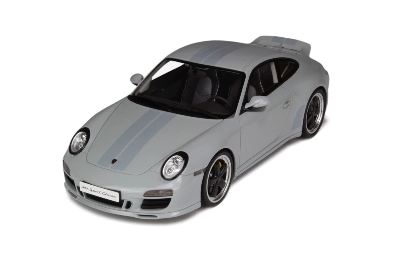 か*ず1/18 ポルシェ 911 (997) Sport Classic 1/18 GT Spirit 2009 Porsche 911 (997) Sport Classic (Grey) Car