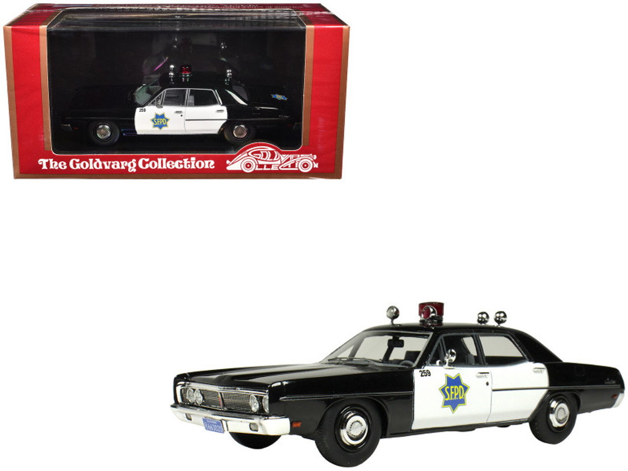 1970 Ford Custom Police Car 
