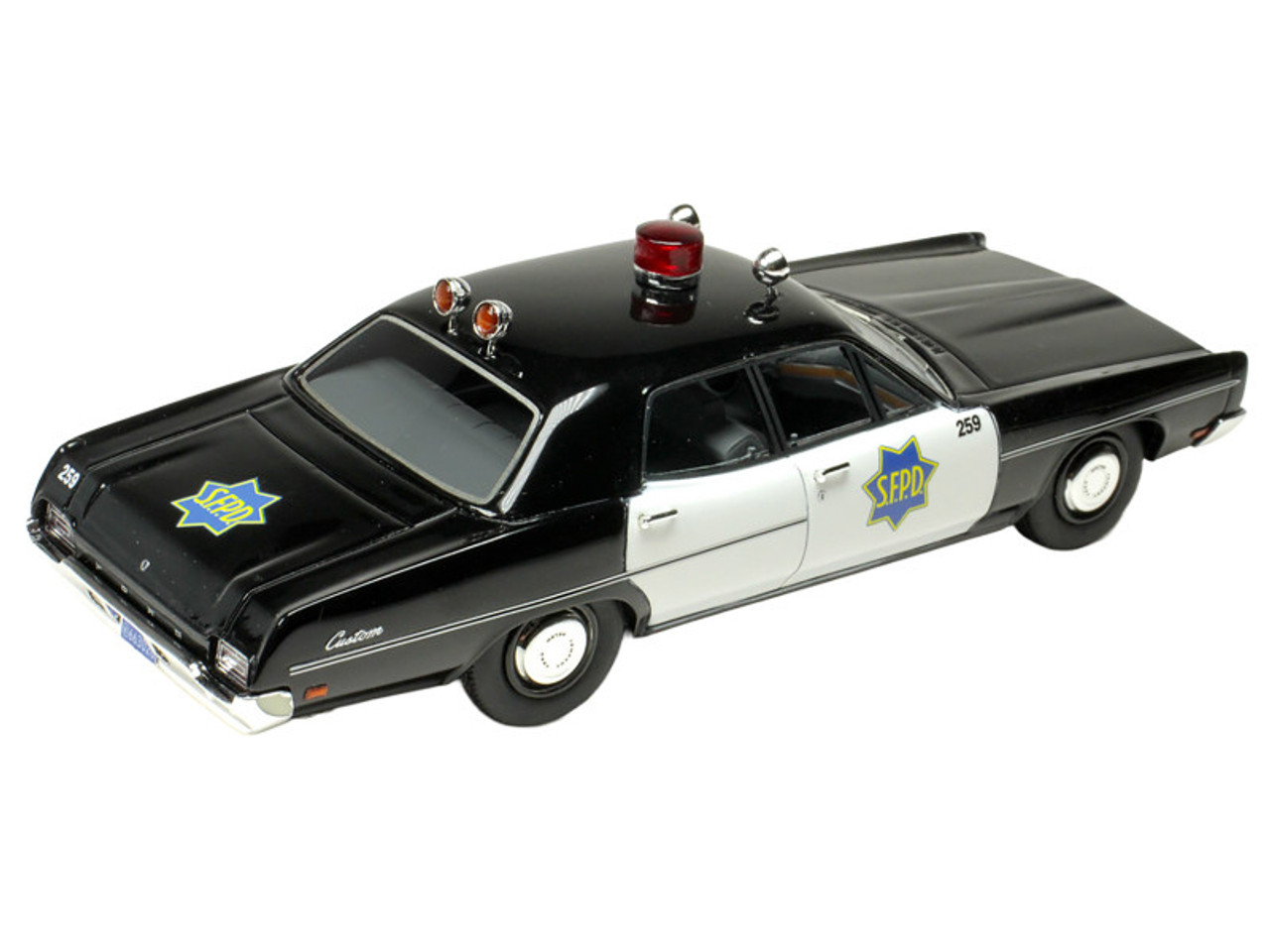 1970 Ford Custom Police Car 