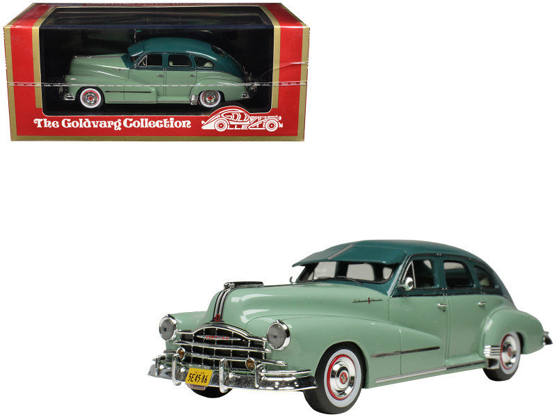 1948 Pontiac 4 Door Sedan Genesee Green 2-Tone with Green Interior