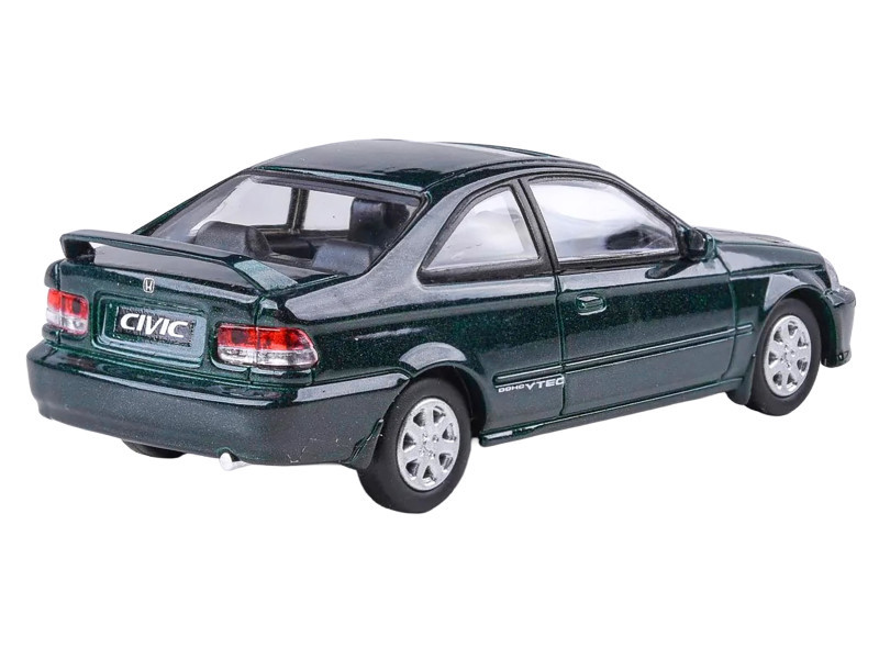 1/64 Paragon 1999 Honda Civic Si Coupe EM1 (Clover Green Metallic
