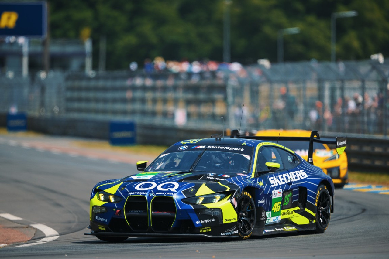 1/18 Minichamps 2025 BMW M4 GT3 Evo Team WRT Valentina Rossi, Ahmad Al Harthy, Kevin Van Der Linde 24H Le Mans Diecast Car Model