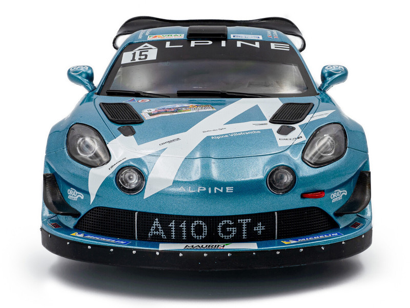 1/18 Solido 2024 Alpine A110 RGT #15 R.Astier, D.Giraudet Rallye Du Mont Blanc Diecast Car Model