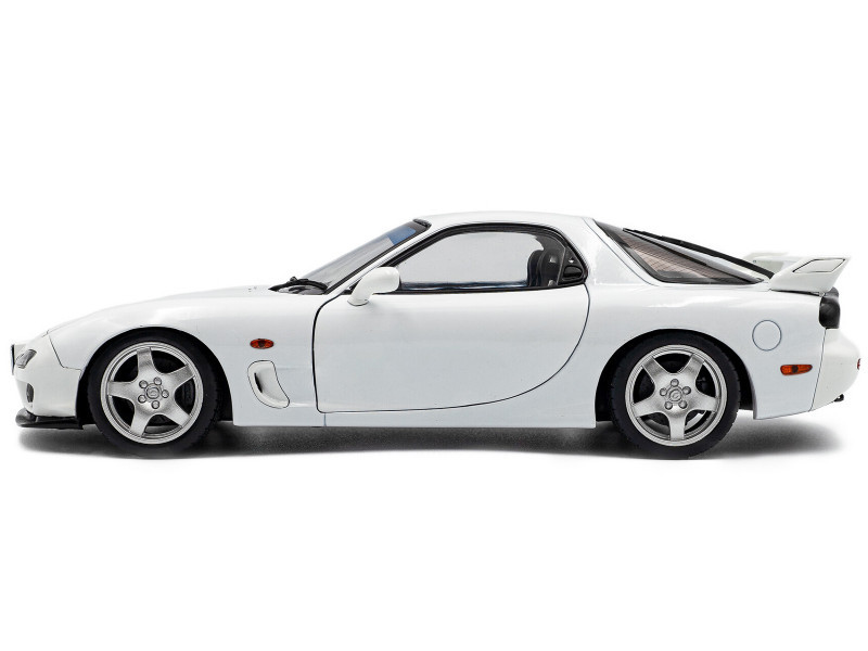 1/18 Solido 1/18 Solido 1999 Mazda RX-7 RX7 FD3RS (Pure White) Diecast Car Model Diecast Car Model