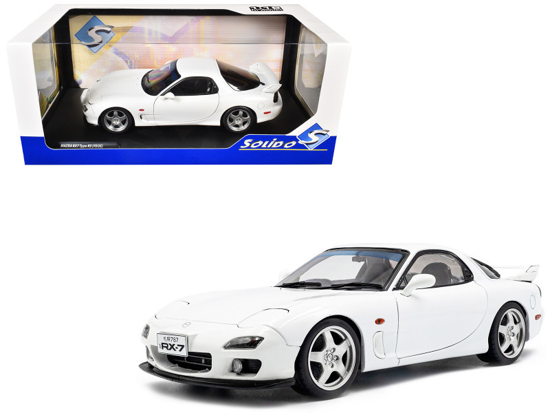 Solido マツダRX-7 ホワイト 1:18 ミニカー 1/18 Solido 1/18 Solido 1999 Mazda RX-7 RX7 FD3RS (Pure White