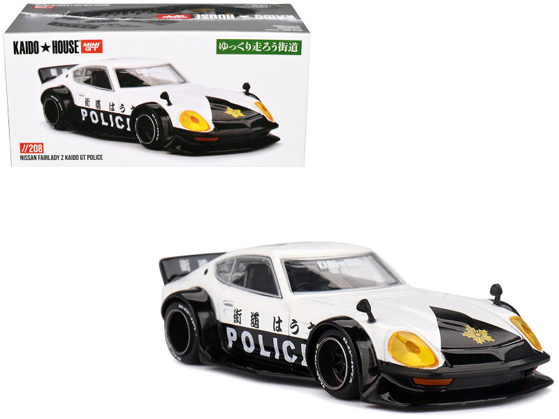 1/64 Kaido House Nissan Fairlady Z Kaido GT Police Diecast Car Model