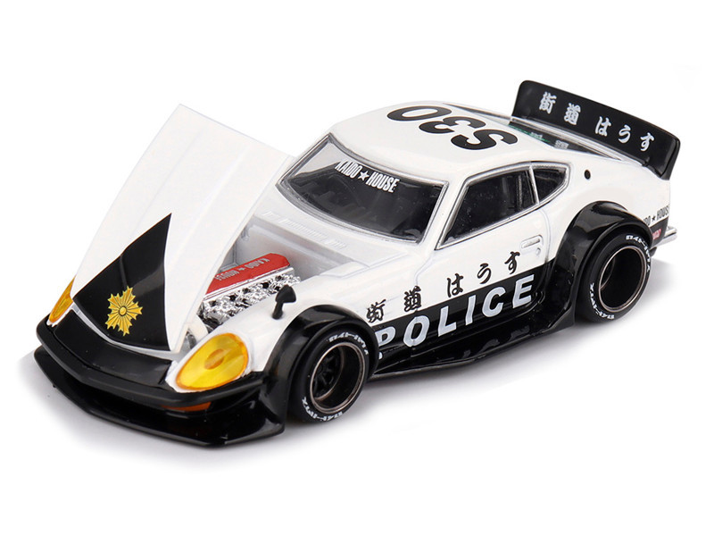 1/64 Kaido House Nissan Fairlady Z Kaido GT Police Diecast Car Model