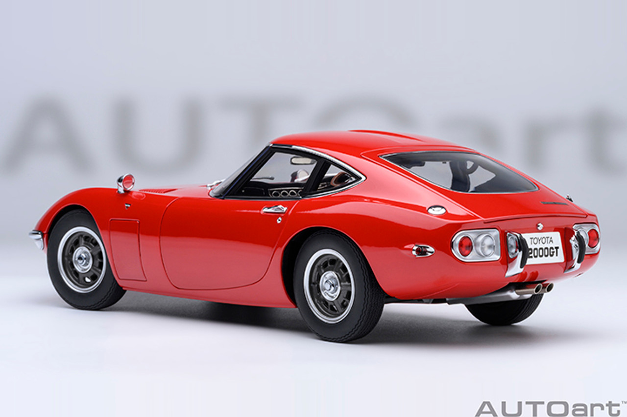 1/18 AUTOart 1967 Toyota 2000GT (Red) Car Model 1/18 AUTOart 1967 Toyota 2000GT (Red) Car Model