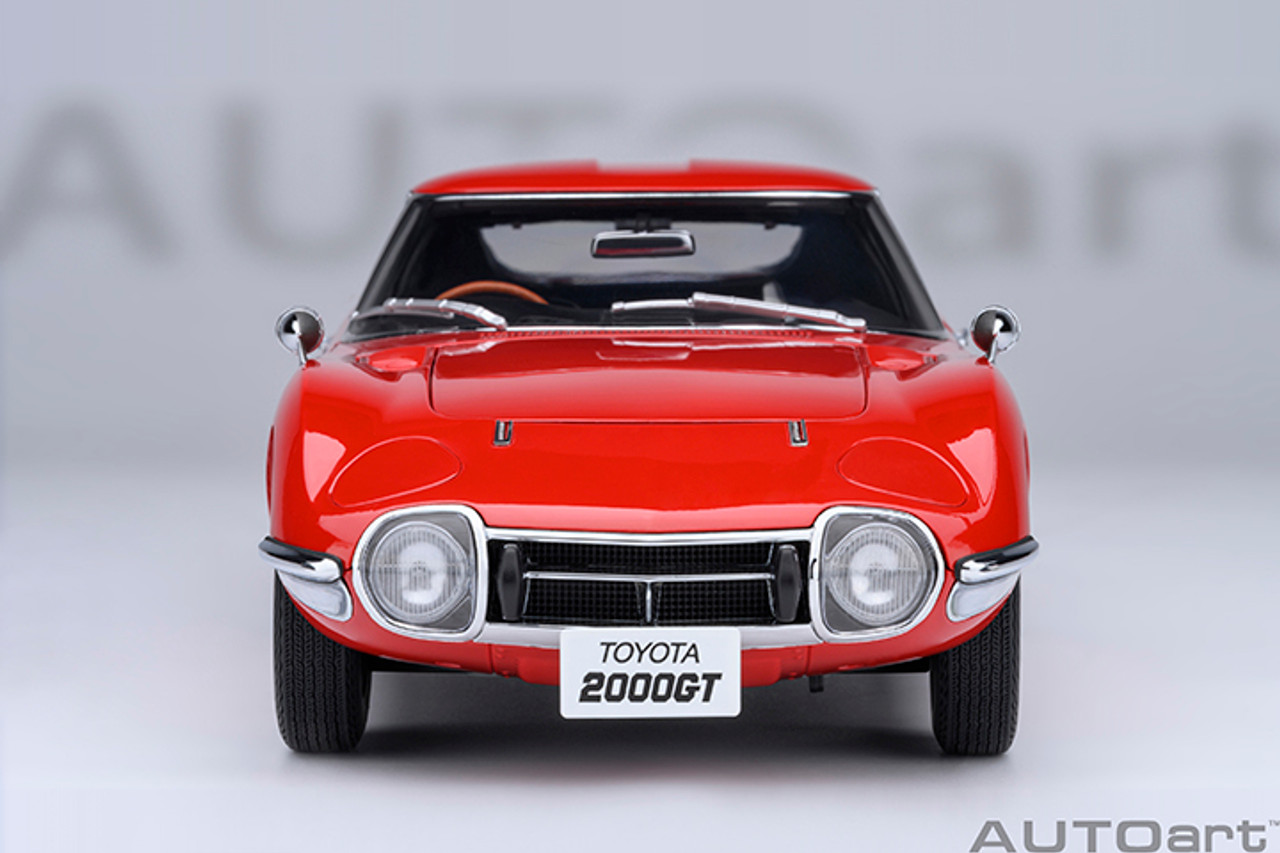 1/18 AUTOart 1967 Toyota 2000GT (Red) Car Model 1/18 AUTOart 1967 Toyota 2000GT (Red) Car Model