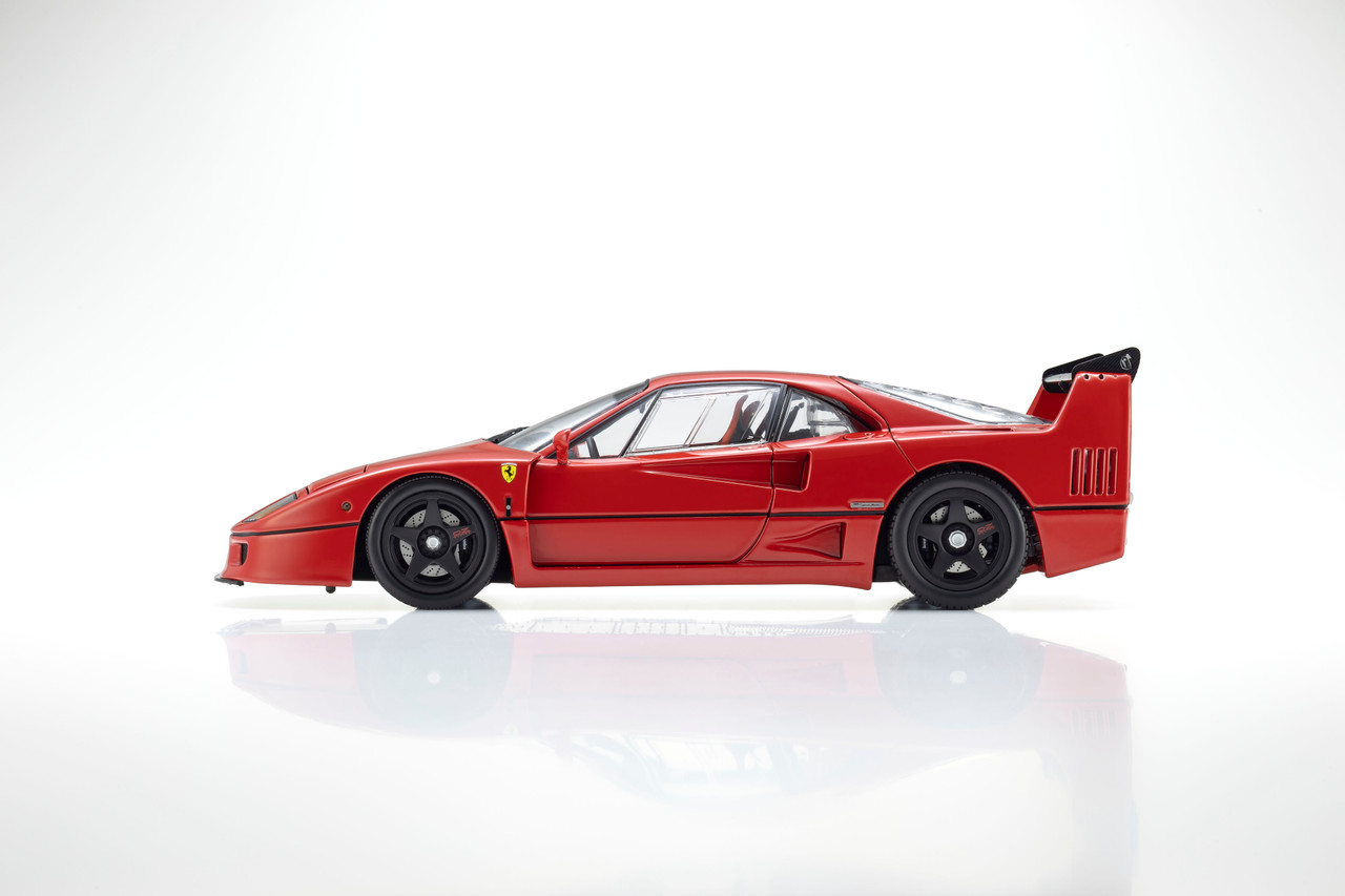 ミニカー 1/18 FERRARI F40 LIGHT WEIGHT VERSION 1/18 Kyosho Ferrari F40 Lightweight Red Rosso Corso Diecast Car
