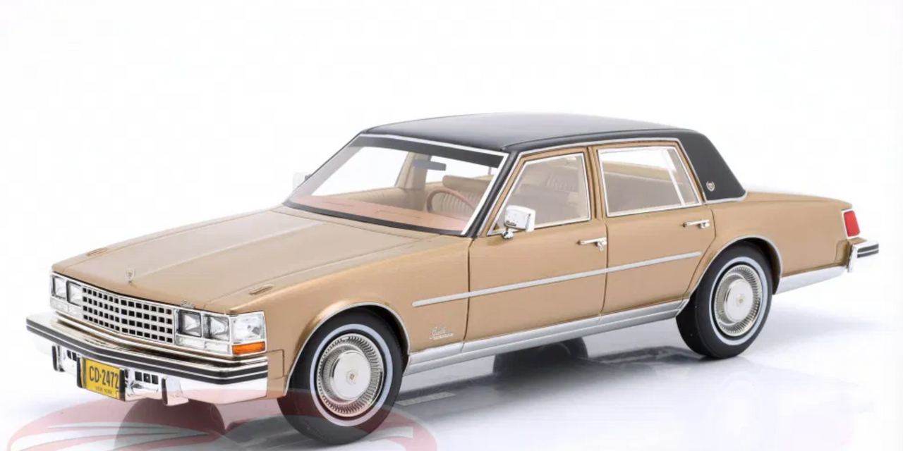1/18 Cult Scale Models 1976 Cadillac Seville (Gold Metallic) Car Model