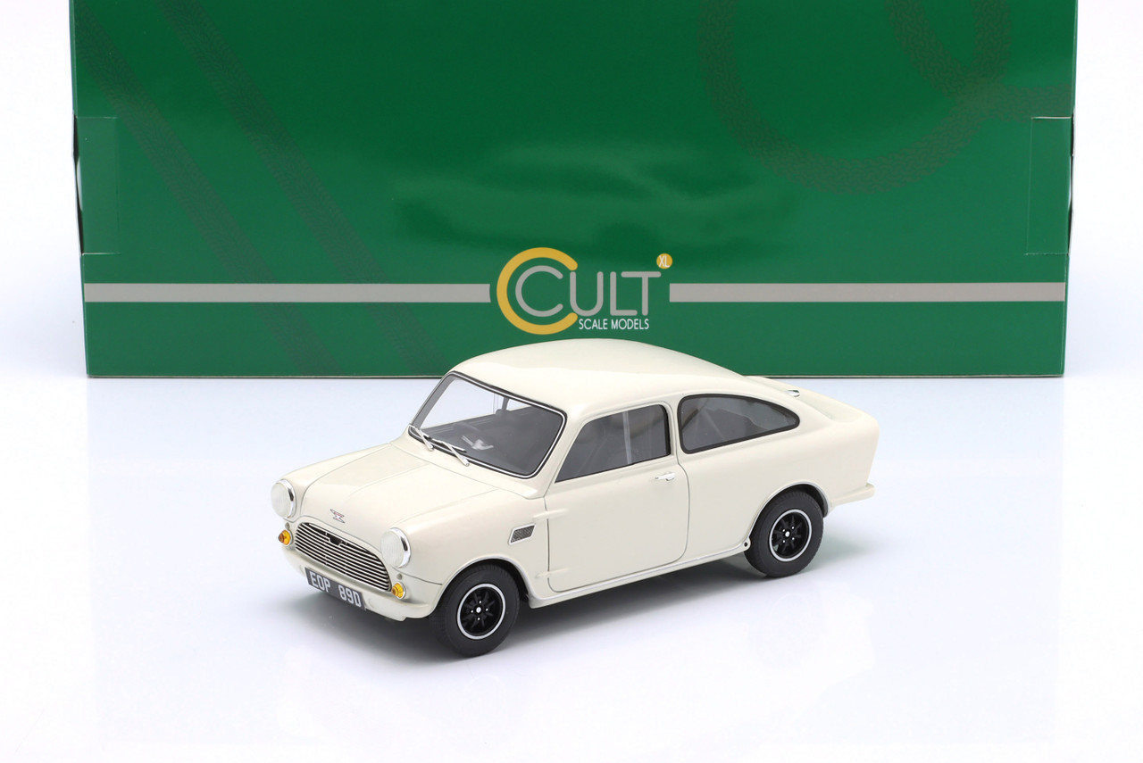 1/18 Cult Scale Models 1966-1968 Mini Broadspeed (White) Car Model