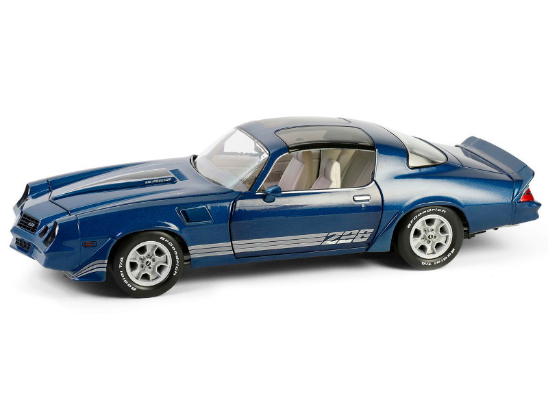 1/18 Greenlight 1980 Chevrolet Camaro Z28 with T-Tops (Dark Blue