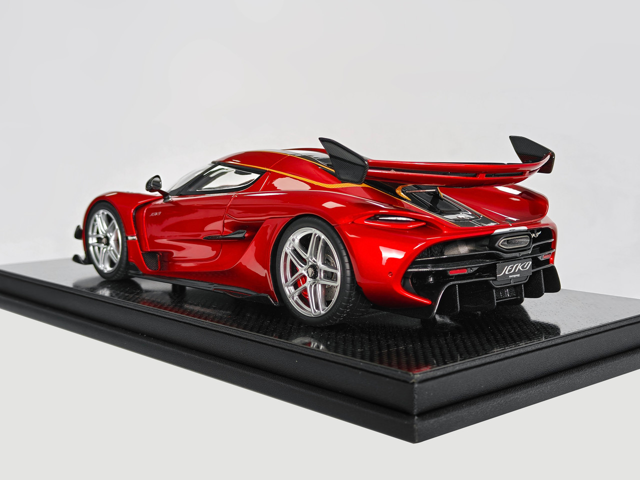スターコレクション 1/18 Frontiart Koenigsegg Jesko (Candy Apple Red) Car Model