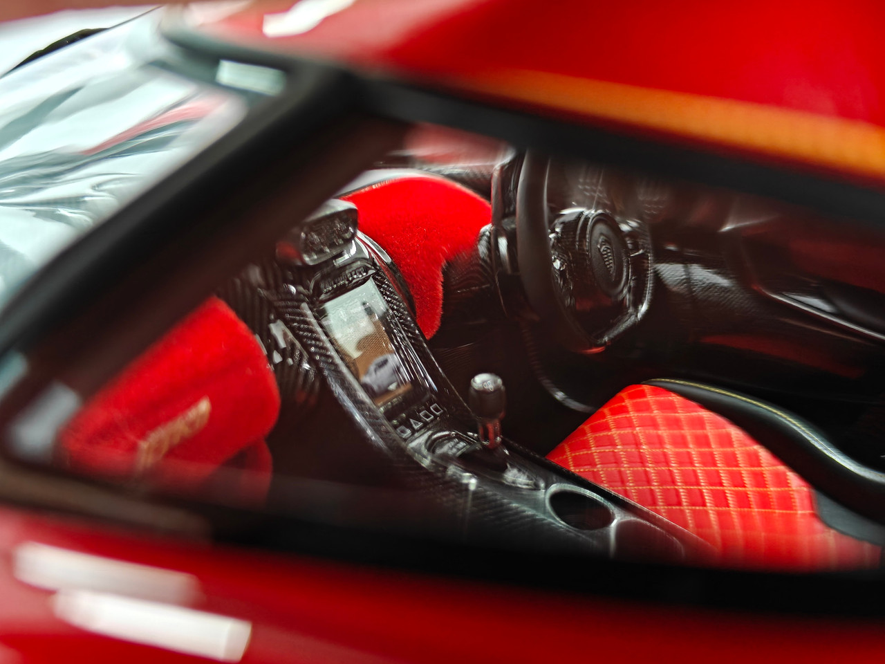 1/18 Frontiart Koenigsegg Jesko (Candy Apple Red) Car Model