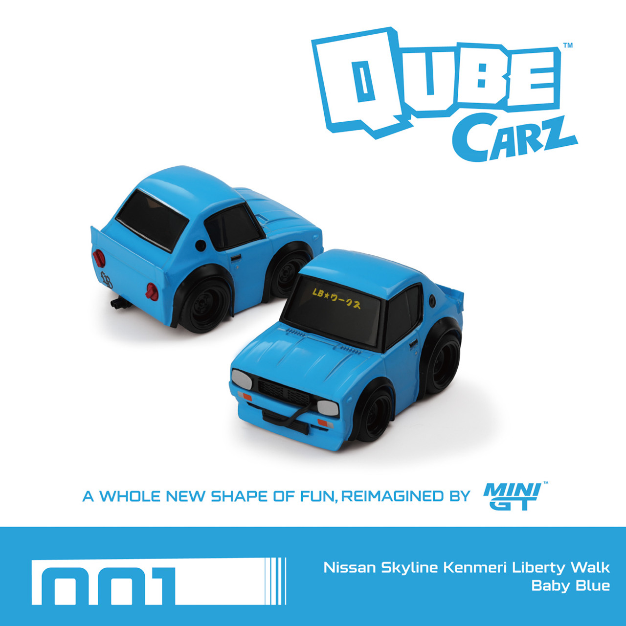 セット Mini GT QubeCarz Nissan LB 6-Car Set - LIVECARMODEL.com