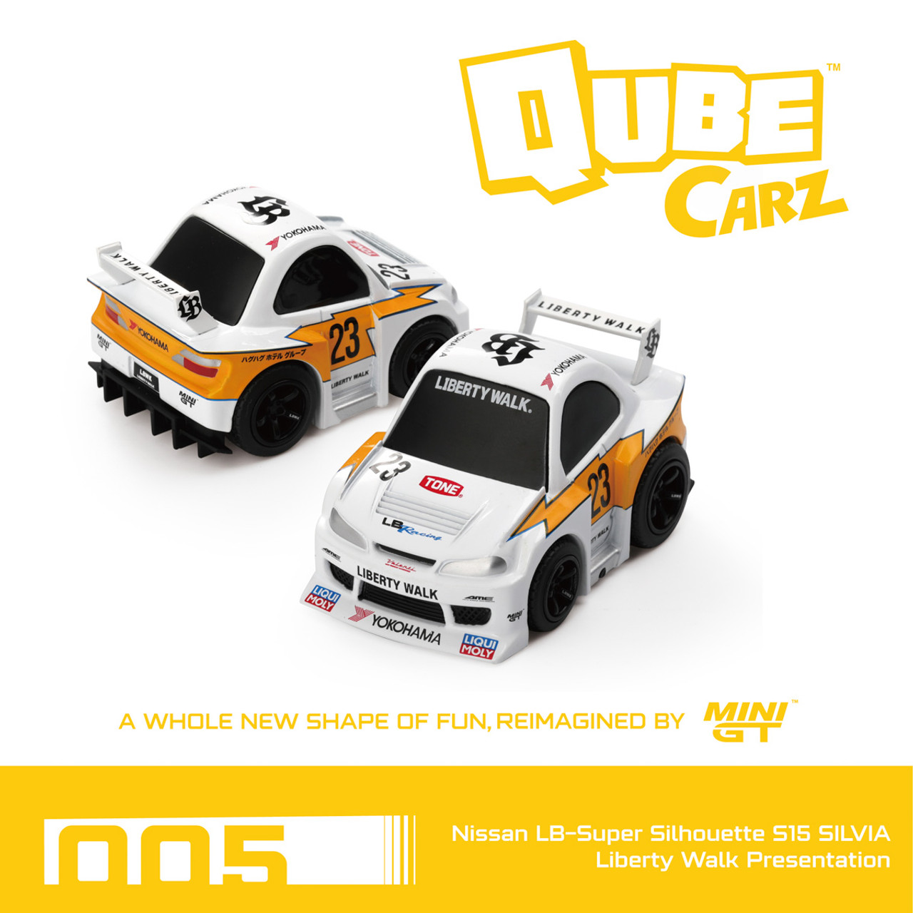 セット Mini GT QubeCarz Nissan LB 6-Car Set - LIVECARMODEL.com