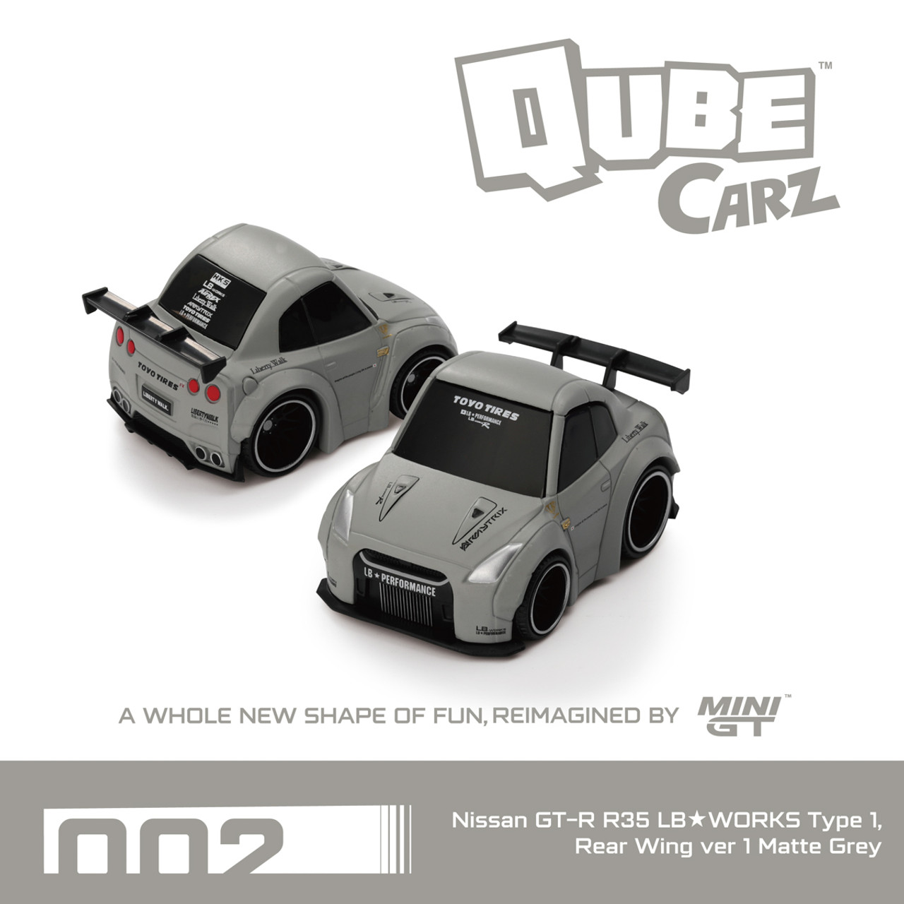 セット Mini GT QubeCarz Nissan LB 6-Car Set - LIVECARMODEL.com