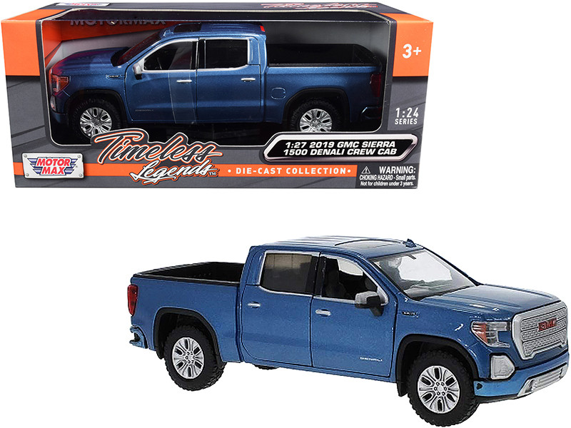 ホビーラジコン GMC 2019 GMC Sierra 1500 Denali Crew Cab Pickup Truck Blue