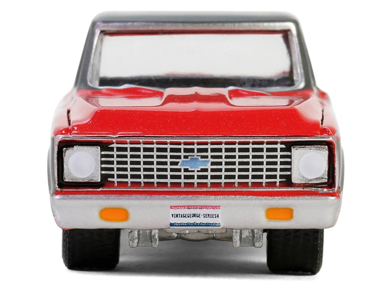 1972 Chevrolet Cheyenne C10 Short Bed Pickup Truck Ruby Red and Gunmetal Gray Metallic "Hobby Exclusive" Series 1/64 Diecast Model Car by Greenlight 1972 Chevrolet Cheyenne C10 Short Bed Pickup Truck Ruby Red and Gunmetal Gray Metallic "Hobby Exclusive" Series 1/64 Diecast Model Car by Greenlight