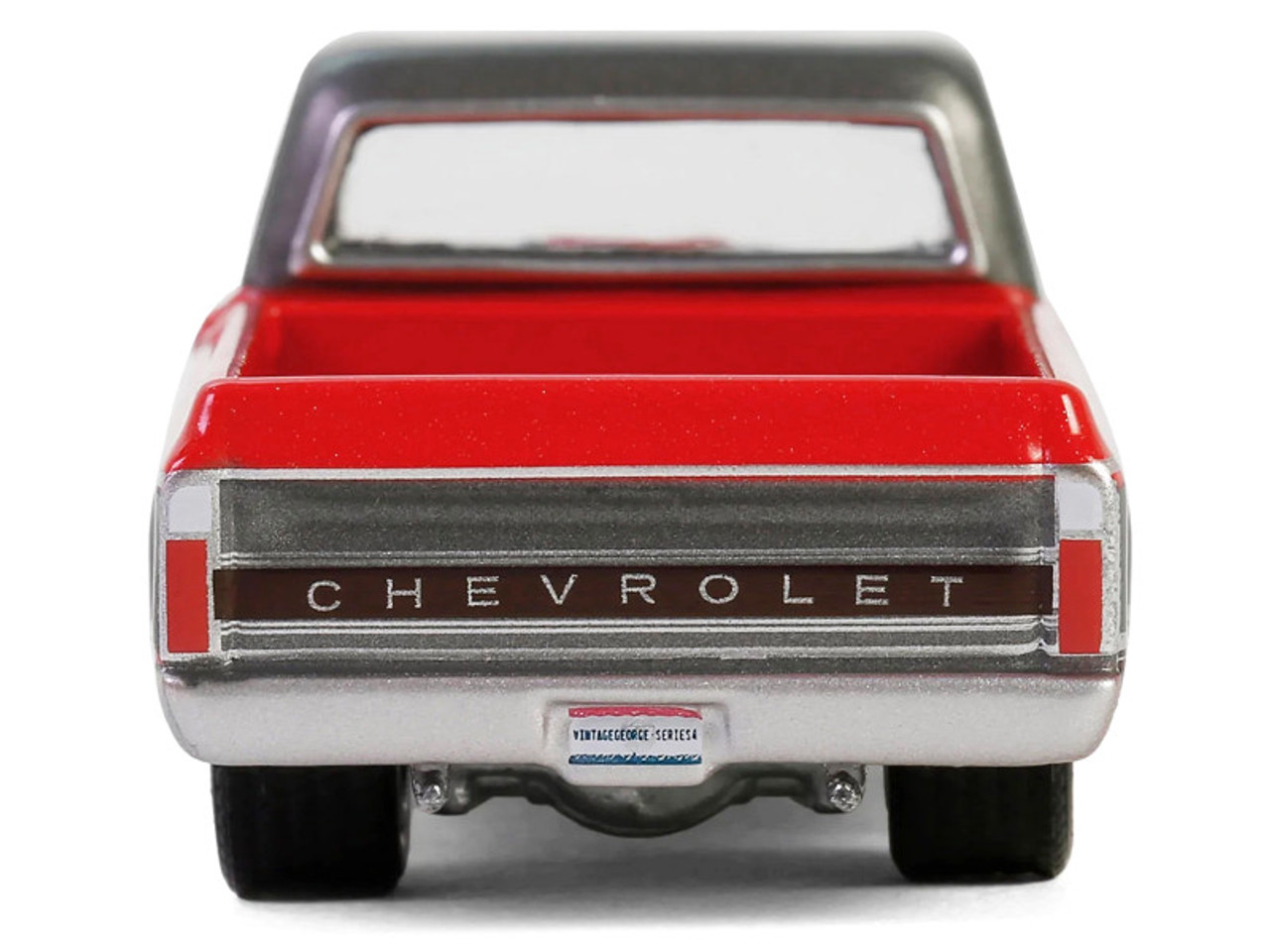 1972 Chevrolet Cheyenne C10 Short Bed Pickup Truck Ruby Red and Gunmetal Gray Metallic "Hobby Exclusive" Series 1/64 Diecast Model Car by Greenlight 1972 Chevrolet Cheyenne C10 Short Bed Pickup Truck Ruby Red and Gunmetal Gray Metallic "Hobby Exclusive" Series 1/64 Diecast Model Car by Greenlight