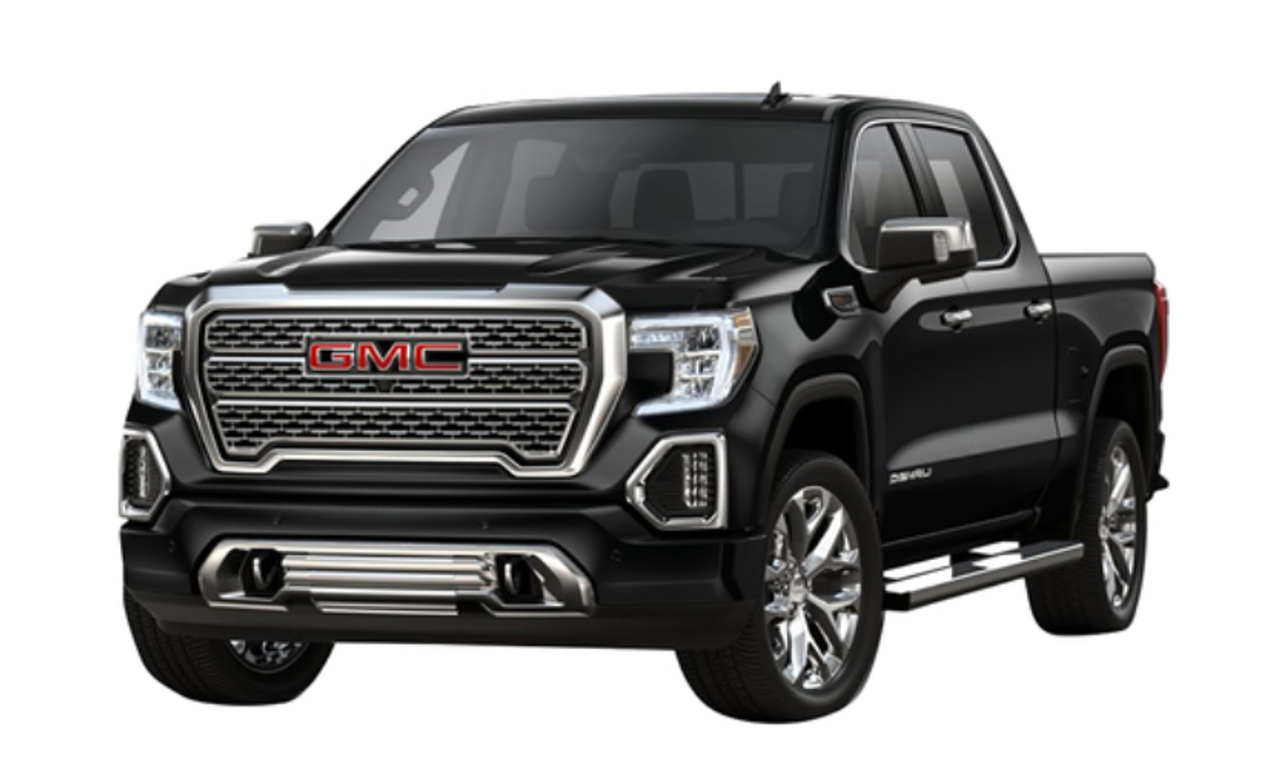 1/24 Motormax 2019 GMC Sierra 1500 Denali Crew Cab Pickup Truck Black Diecast Car Model