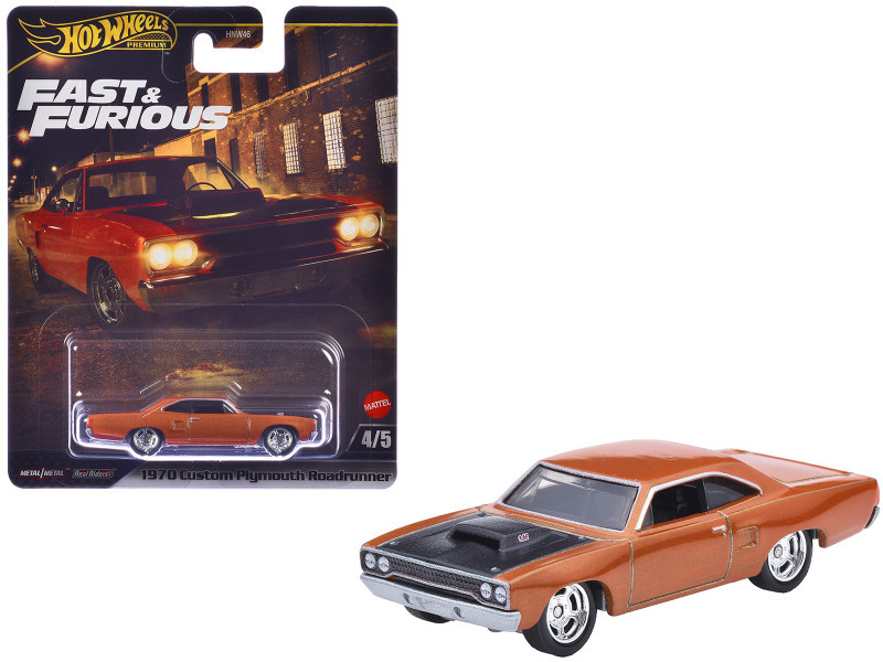 1970 Plymouth Road Runner Custom Copper Metallic with Black Hood