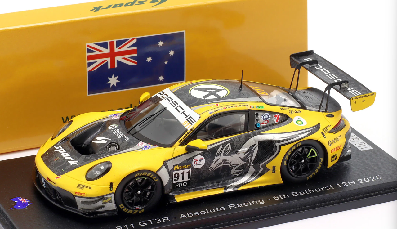 Spark1/43 スパーク1/43 Porsche 911 GT3 R Spark1⁄43 スパーク1⁄43 Porsche 911 GT3 R 1⁄43 Spark Porsche