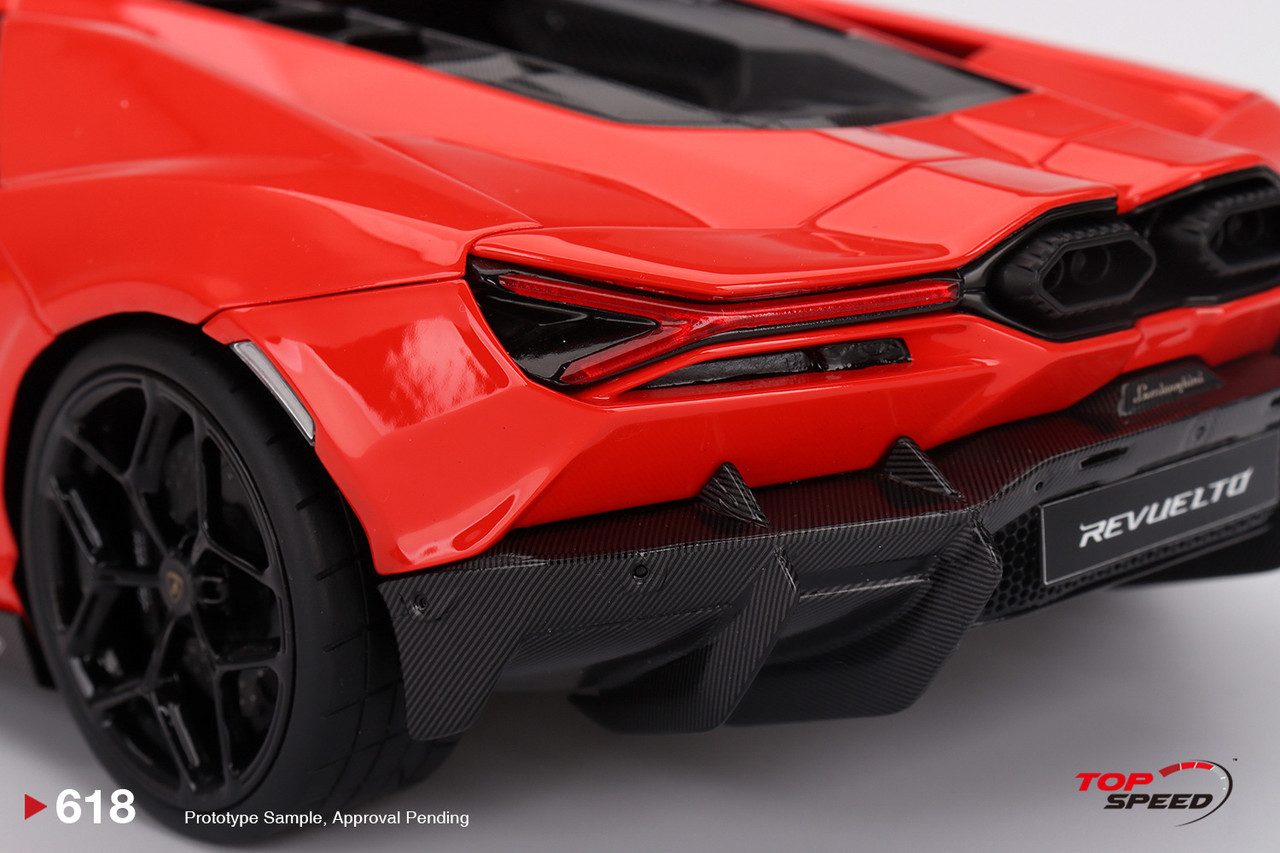 1/18 Top Speed Lamborghini Revuelto (Arancio Dac Lucido Orange) Car Model