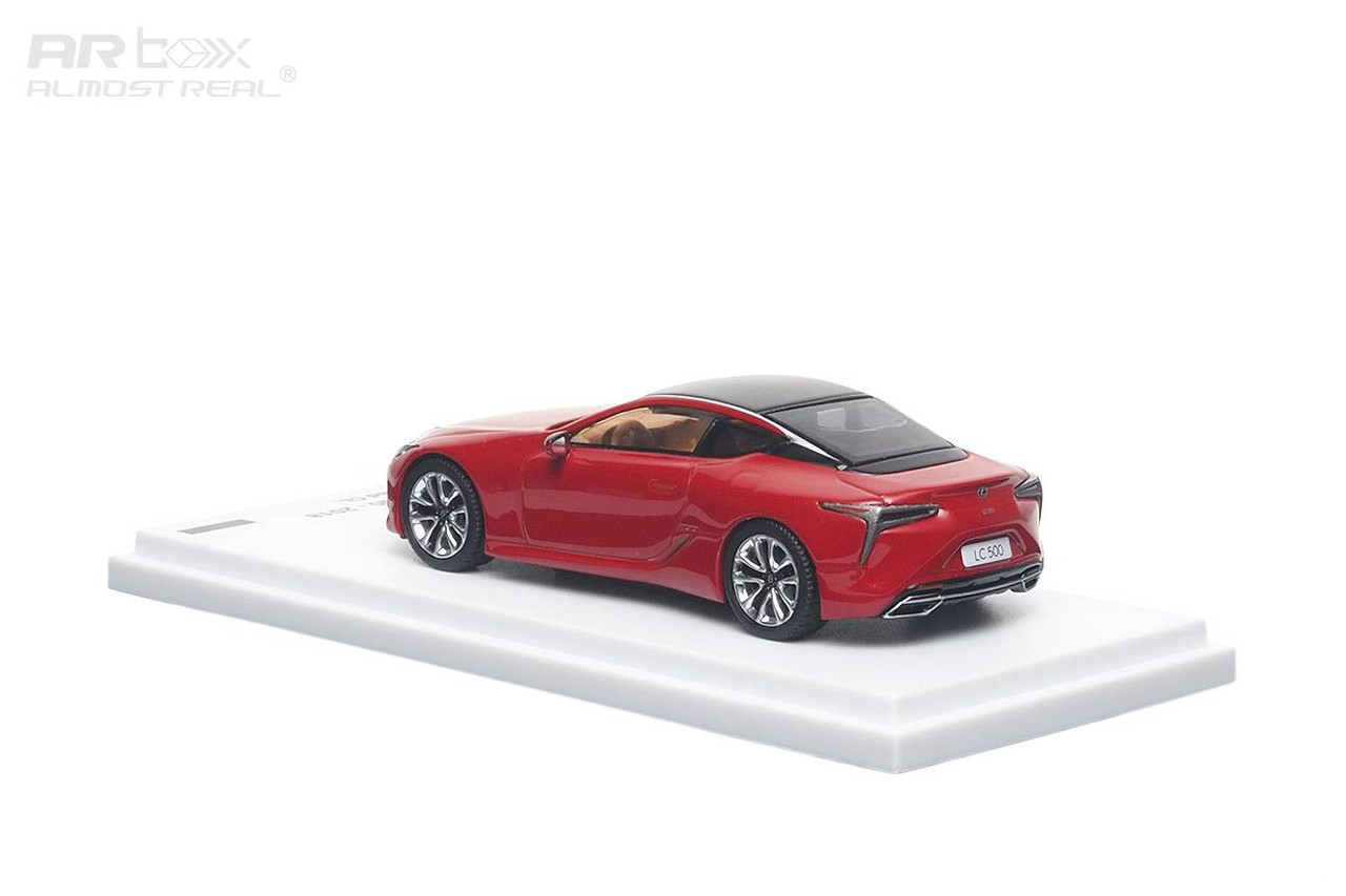 1/64 Almost Real 2018 Lexus LC500 (Red) Car Model
