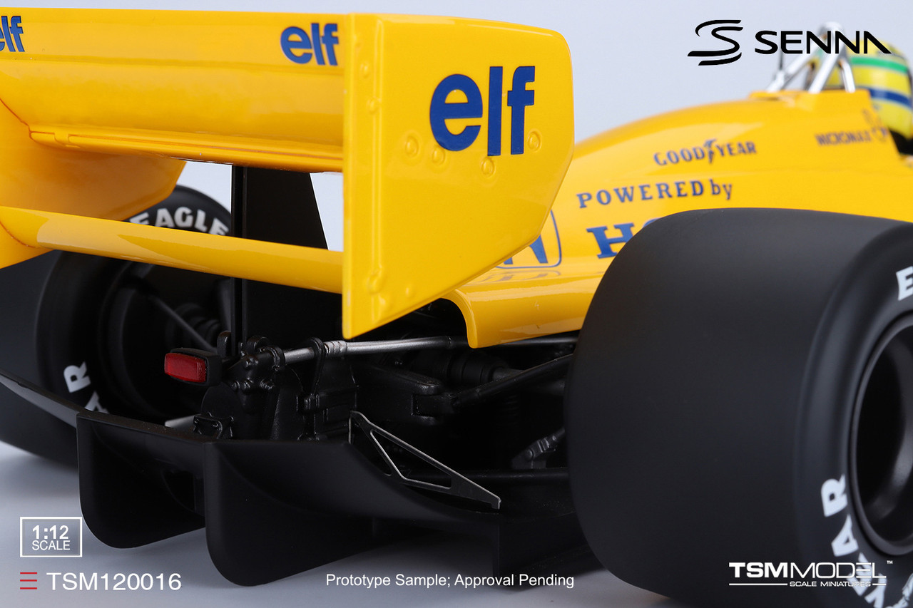1/12 TSM 1987 Formula 1 Lotus 99T #12 Ayrton Senna 1987 Monaco