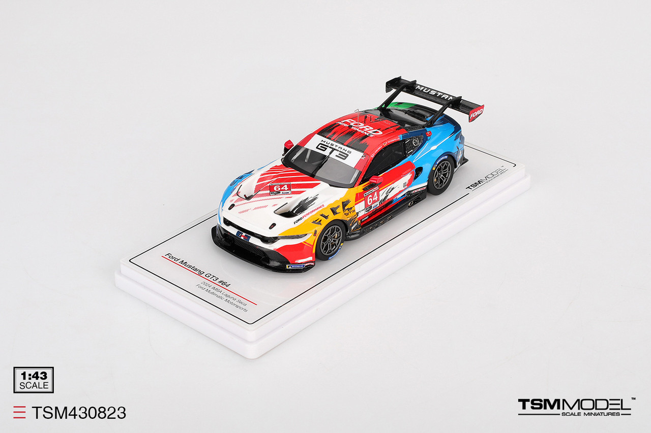 1/43 TSM 2024 Ford Mustang GT3 #64 Ford Multimatic Motorsports