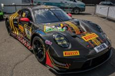 1/43 Spark Porsche 911 GT3 R (992) No.54 Dinamic GT 3rd 24H Nürburgring 2025 B. Bastian - M. Cairoli - L. Hartog - J. Sturm Car Model
