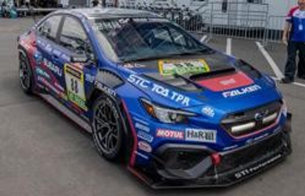 1/43 Spark Subaru WRX No.88 SUBARU TECNICA INTERNATIONAL 24H Nürburgring 2025 C. van Dam - T. Schrick - K. Sasaki - R. Kubo Car Model