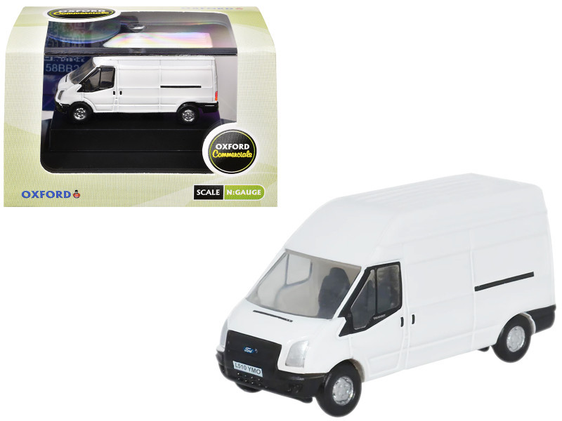 2006 Ford Transit LWB High Roof Van White 1/148 (N) Scale Diecast