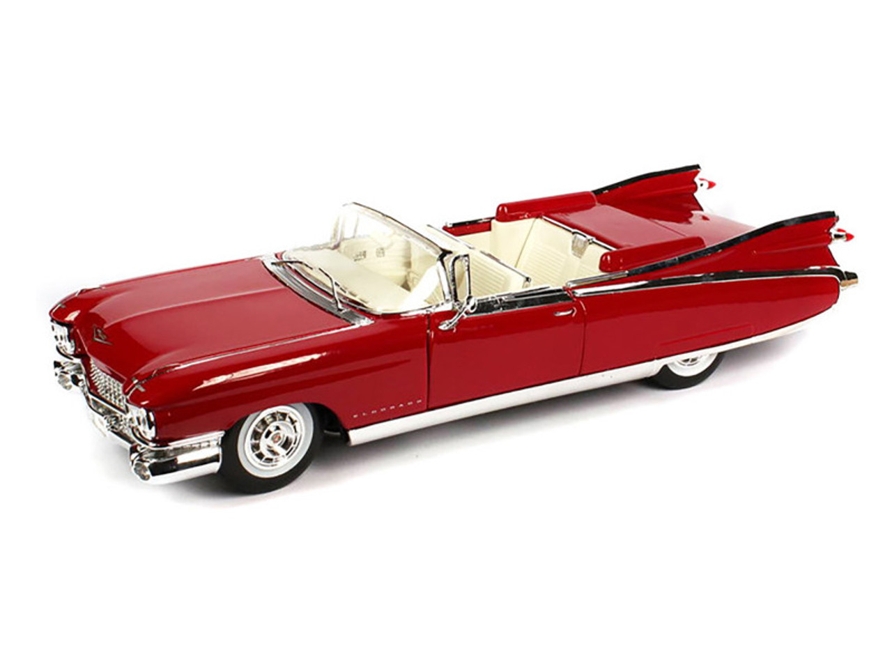 1959 Cadillac Eldorado Biarritz Red 1/18 Diecast Model Car by Maisto 1959 Cadillac Eldorado Biarritz Red 1/18 Diecast Model Car by Maisto