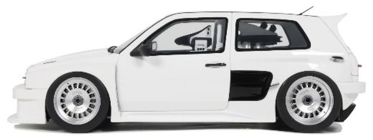 1/18 OTTO 2024 Volkswagen Golf III Khyzyl Saleem (White) Car Model