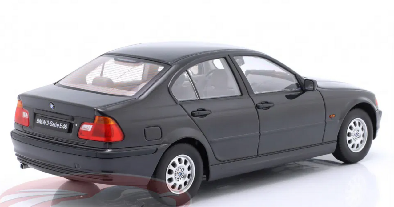 1/18 KK-Scale 1999 BMW 3 Series (E46) Limousine (Black Metallic) Diecast Car Model