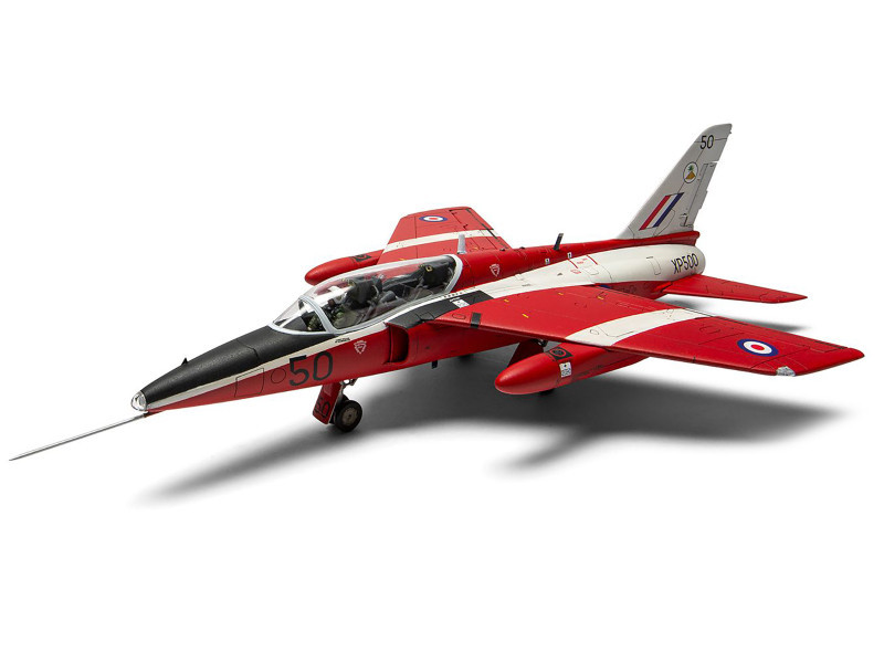 Level 2 Model Kit Folland Gnat T.1 Fighter Aircraft with 2 Scheme